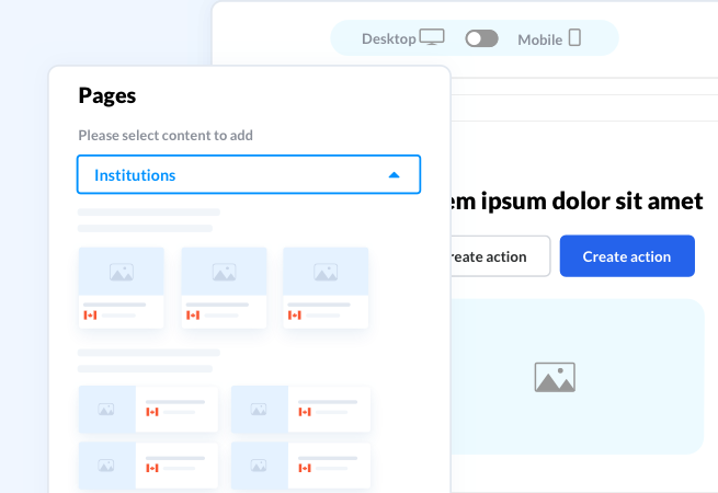 Edcommerce institutions carrousel