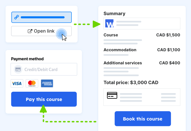 edcommerce One-Click Online Bookings with Checkout Links-2
