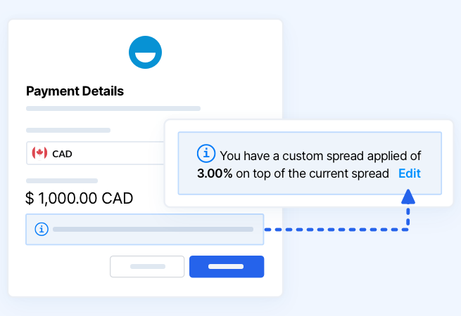 edwallet custom spread